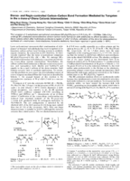Stereo- and regio-controlled carbon-carbon bond formation mediated by tungsten in the s-trans-η4-diene cationic intermediates