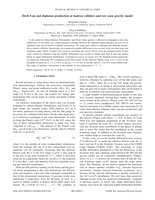 Drell-Yan and diphoton production at hadron colliders and low scale gravity model