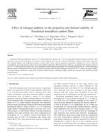 Effect of nitrogen addition on the properties and thermal stability of fluorinated amorphous carbon films