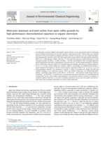 Meso-pore dominant activated carbon from spent coffee grounds for high-performance electrochemical capacitors in organic electrolyte