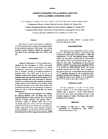 Iodine-Stabilized 1550 nm Diode Laser For Optical Fiber Communication