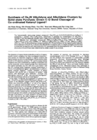 Synthesis of Os3W alkylidyne and alkylidene clusters by solid-state pyrolysis; direct C-O bond cleavage of co-ordinated ketenyl ligand