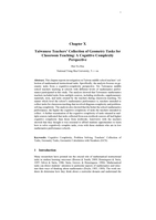 Taiwanese Teachers’ Collection of Geometry Tasks for Classroom Teaching: A Cognitive Complexity Perspective