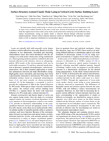 Surface-structure-assisted chaotic mode lasing in vertical cavity surface emitting lasers