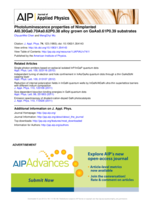 Photoluminescence properties of N-implanted Al0.30Ga 0.70As0.62P0.38 alloy grown on GaAs 0.61P0.39 substrates