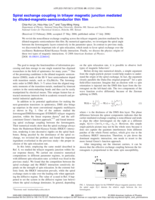 Spiral exchange coupling in trilayer magnetic junction mediated by diluted-magnetic-semiconductor thin film