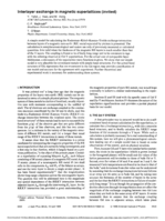Interlayer exchange in magnetic superlattices (invited)