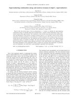Superconducting condensation energy and neutron resonance in high-Tc superconductors