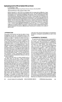 Epitaxial growth of Bi on GaAs(100) surfaces