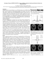 Advantages of long-axis PROPELLER EPI via k-space weighting: comparison of point spread function with short-axis PROPELLER EPI