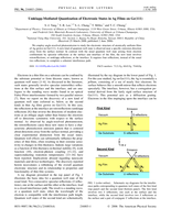 Umklapp-mediated quantization of electronic states in Ag films on Ge(111)