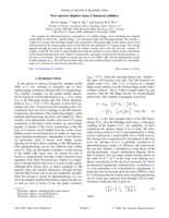 Very narrow shadow extra Z boson at colliders