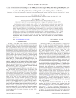 Local environment surrounding Co in MBE-grown Co-doped Hf O2 thin films probed by EXAFS
