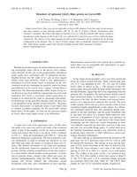 Structure of epitaxial Gd2O3 films grown on GaAs(100)