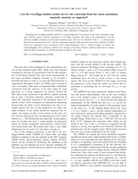 Can the two-Higgs-doublet model survive the constraint from the muon anomalous magnetic moment, as suggested?