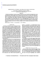 Power spectra of median- and small-scale solar convection