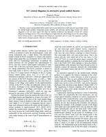 TeV colored Higgsinos in alternative grand unified theories