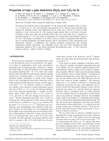Properties of high κ gate dielectrics Gd2O3 and Y2O3 for Si