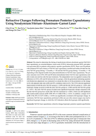 Refractive Changes Following Premature Posterior Capsulotomy Using Neodymium:Yttrium–Aluminum–Garnet Laser