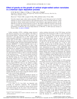 Effect of gravity on the growth of vertical single-walled carbon nanotubes in a chemical vapor deposition process