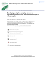 Developing a skip-lot sampling scheme by variables inspection using repetitive sampling as a reference plan
