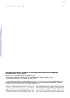Molybdenum-mediated synthesis of isoxazole compounds through a nitrosyl insertion into a π-allyl ligand