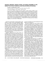 Vacancy Migration, Adatom Motion, and Atomic Bistability on the GaAs(110) Surface Studied by Scanning Tunneling Microscopy