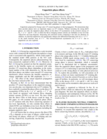 Unparticle phase effects
