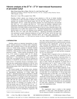 Vibronic Analysis of the&nbsp;B2A' →&nbsp;X2A" Laser-Induced Fluorescence of Jet-Cooled C2H5S