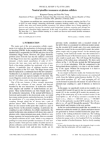 Neutral pionlike resonances at photon colliders