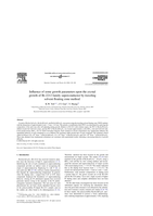 Influence of some growth parameters upon the crystal growth of Bi-2212 family superconductor by traveling solvent floating zone method