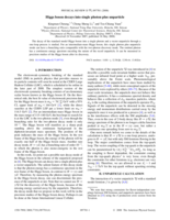 Higgs boson decays into single photon plus unparticle