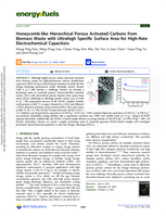 Honeycomb-like Hierarchical Porous Activated Carbons from Biomass Waste with Ultrahigh Specific Surface Area for High-Rate Electrochemical Capacitors