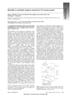 Bimetallic μ-cyanoimide complexes prepared by NCN group transfer