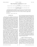 Study of long distance contributions to K→nπνν