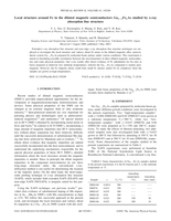 Local structure around Fe in the diluted magnetic semiconductors Ga 1-xFe xAs studied by x-ray absorption fine structure