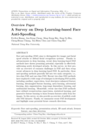 A Survey on Deep Learning-based Face Anti-Spoofing