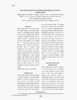 Magnetic resonance microsystems for life science applications