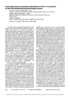 Converged quantum dynamics calculations for the F+H2 reaction on the well-studied M5 potential-energy surface
