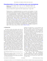 Photodissociation of S atom containing amino acid chromophores