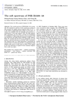 The soft spectrum of PSR B1509-58