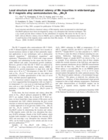 Local structure and chemical valency of Mn impurities in wide-band-gap III-V magnetic alloy semiconductors Ga1-xMnxN