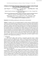 A Study on the Surface Precision Improvement of Glass Lenses through Innovative Bonnet Polishing Design