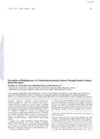 Formation of molybdenum-η4-trimethylenemethane cations through carbon-carbon bond formation