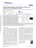 Chemoenzymatic Synthesis of GAA-7 Glycan Analogs and Evaluation of Their Neuritogenic Activities