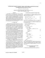 Novel digit-serial systolic array implementation of Euclid's algorithm for division in GF(2m)