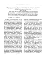 Magnetic and Structural Properties of Single-Crystal Rare-Earth Gd-Y Superlattices