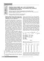 Palladium-catalyzed highly regio-, stereo- and chemoselective carbogermanylation of allenes: A novel method for the synthesis of 2-arylallylgermane derivatives