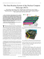 The data readout system of the nuclear compton telescope (NCT)
