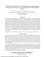 Speckle noise reduction of a dual-frequency Laser Doppler Velocimeter based on an optically injected semiconductor laser